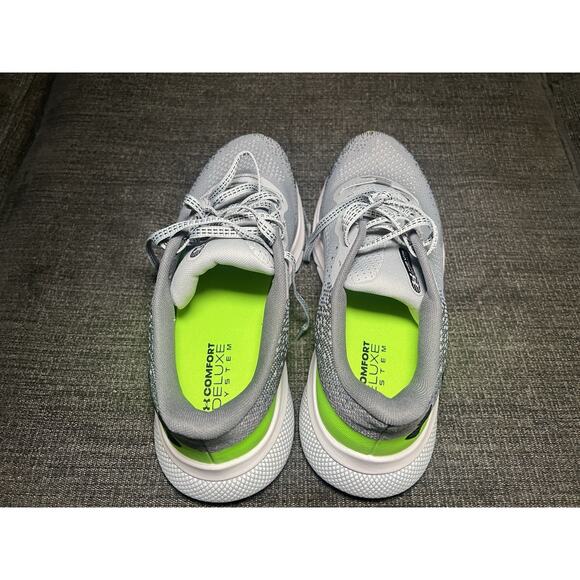 Under Armour Men's HOVR Turbulence 2 Running Shoes Gray Green Sneakers Size 11 - Picture 6 of 9